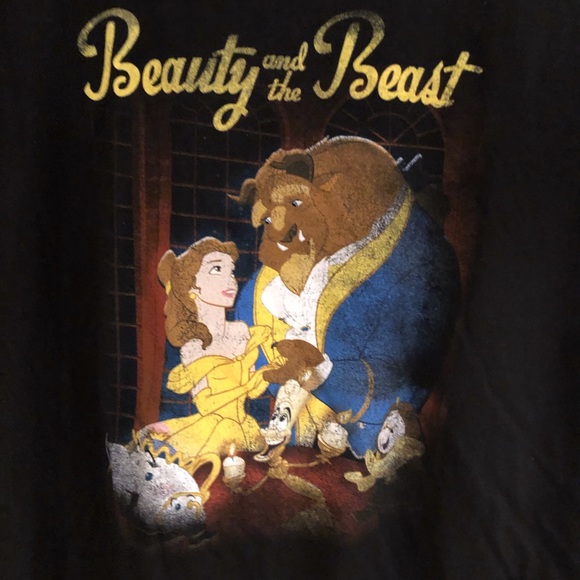 Beauty and the beast t shirt - Picture 2 of 4